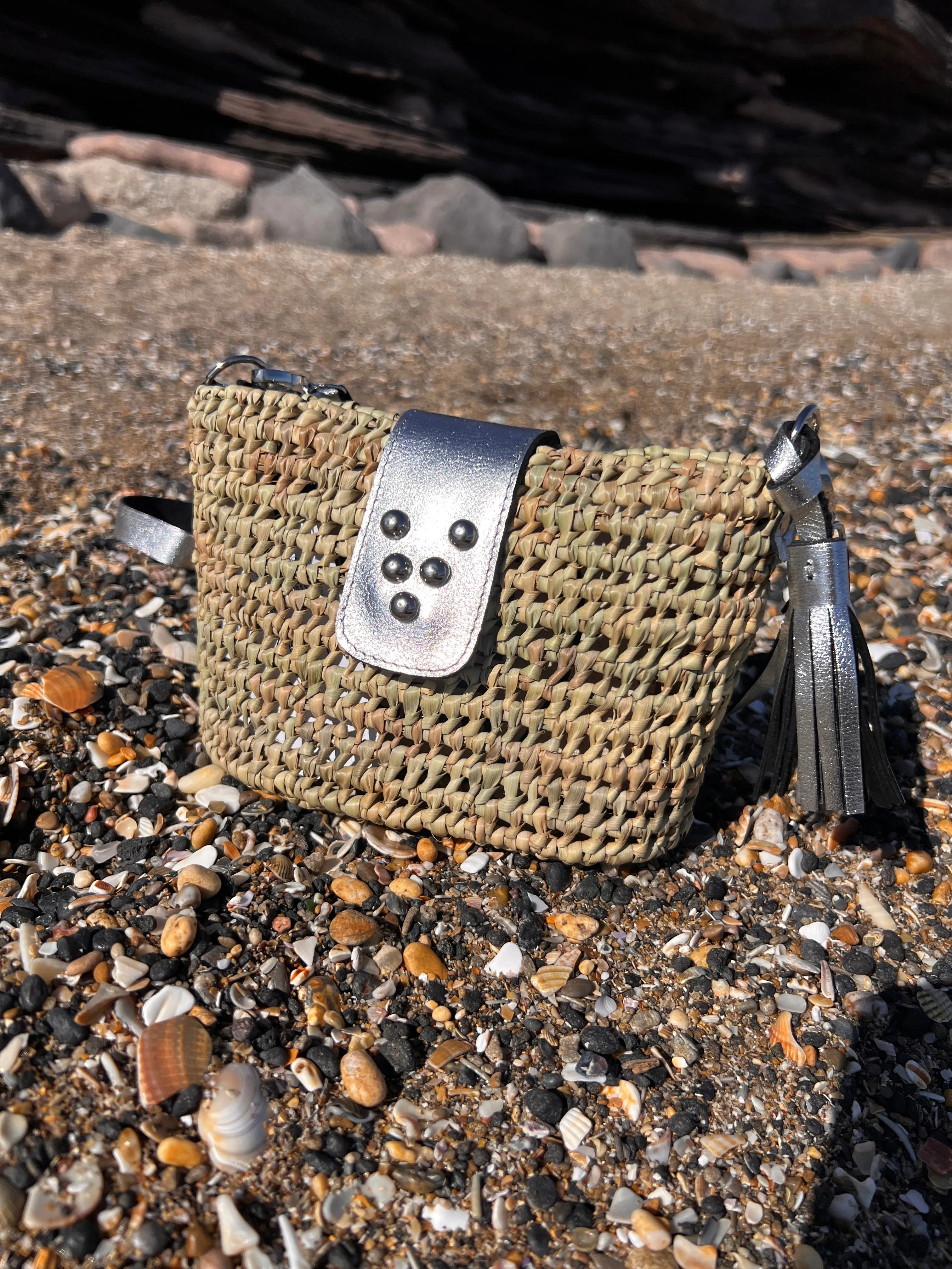 Sac Riviera argent VIRGINIE DARLING