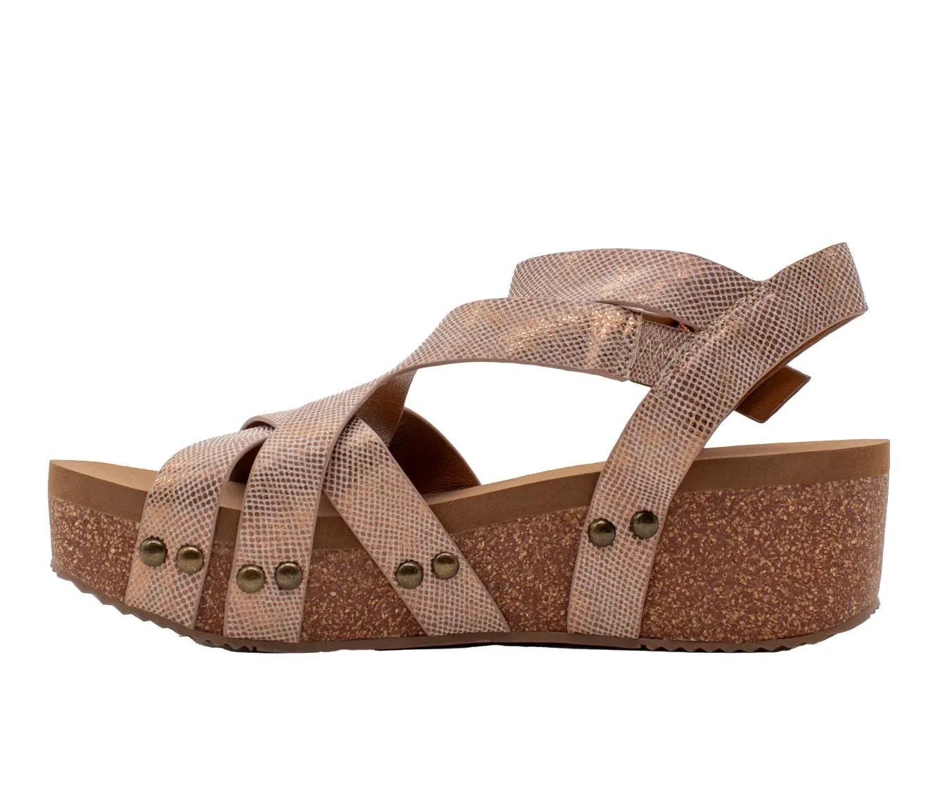 Sandcastle Platform Sandal - Bronze