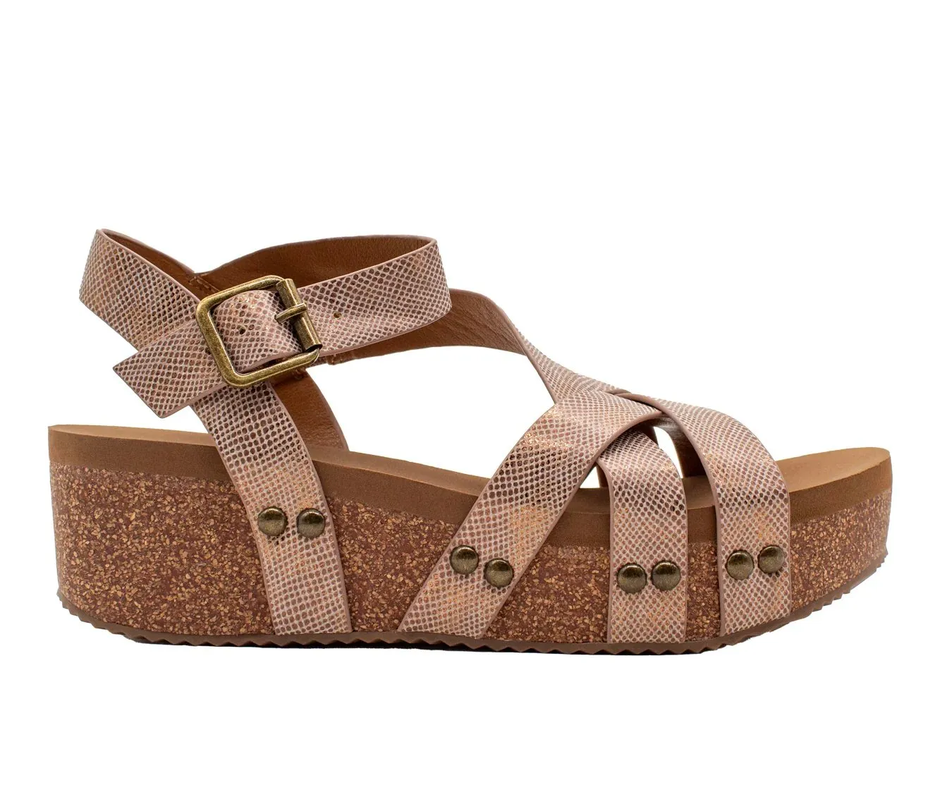 Sandcastle Platform Sandal - Bronze