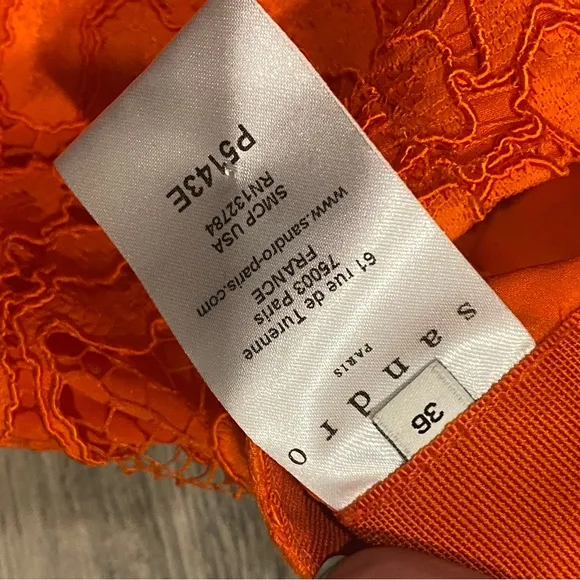 Sandro Plano Lace Shorts in size 4
