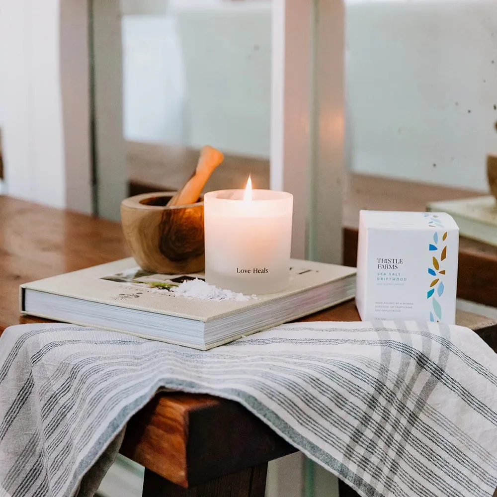 Sea Salt Driftwood Candle