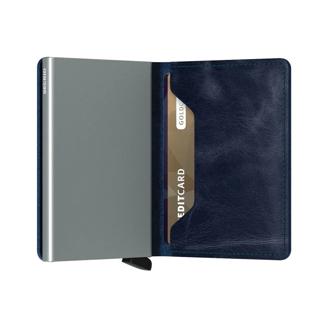 Secrid Slim Wallet Vintage Blue