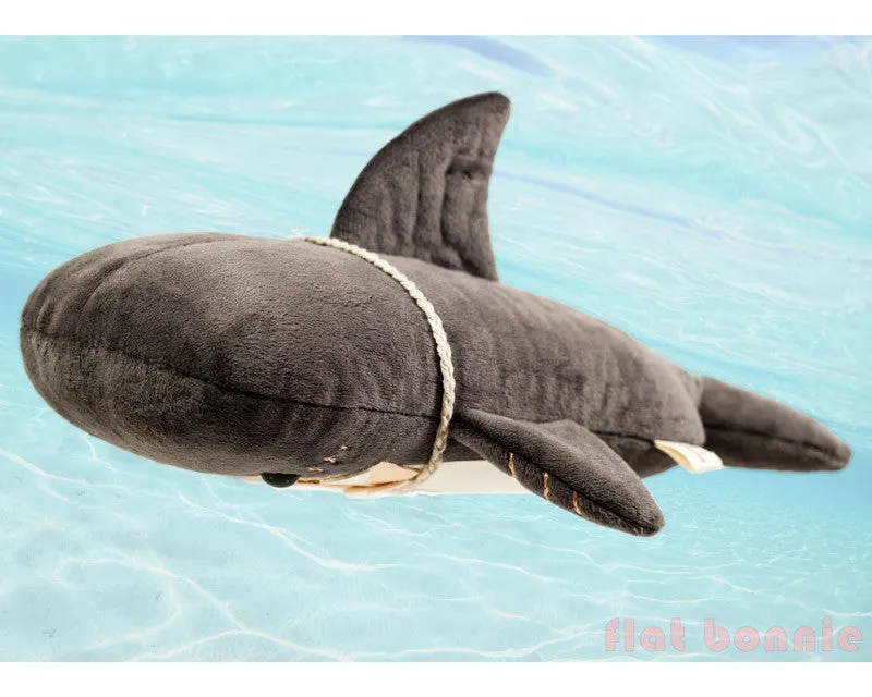 Shark stuffed animal - Handmade plush shark