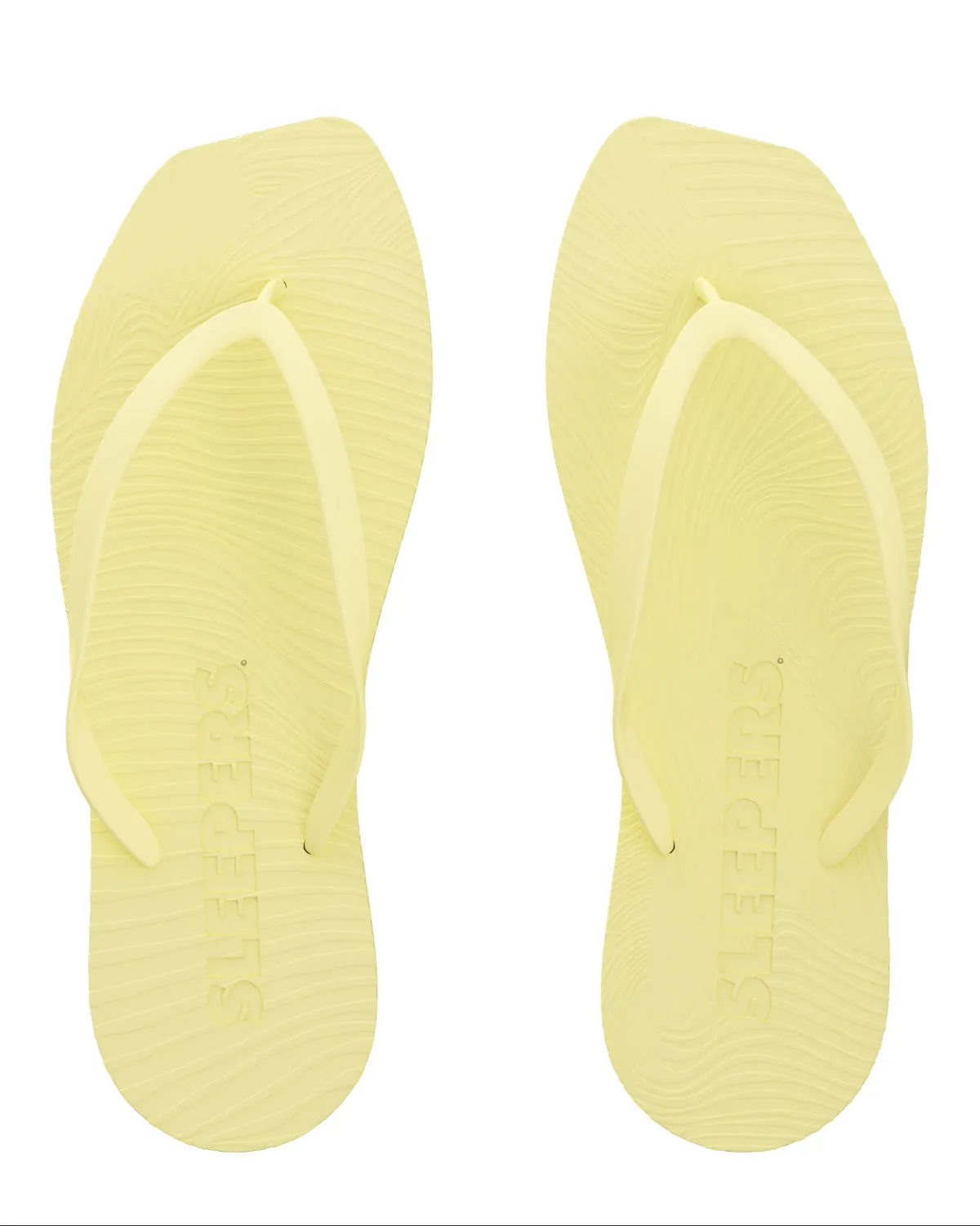 SLEEPERS TAPERED FLIP FLOPS MELLOW YELLOW