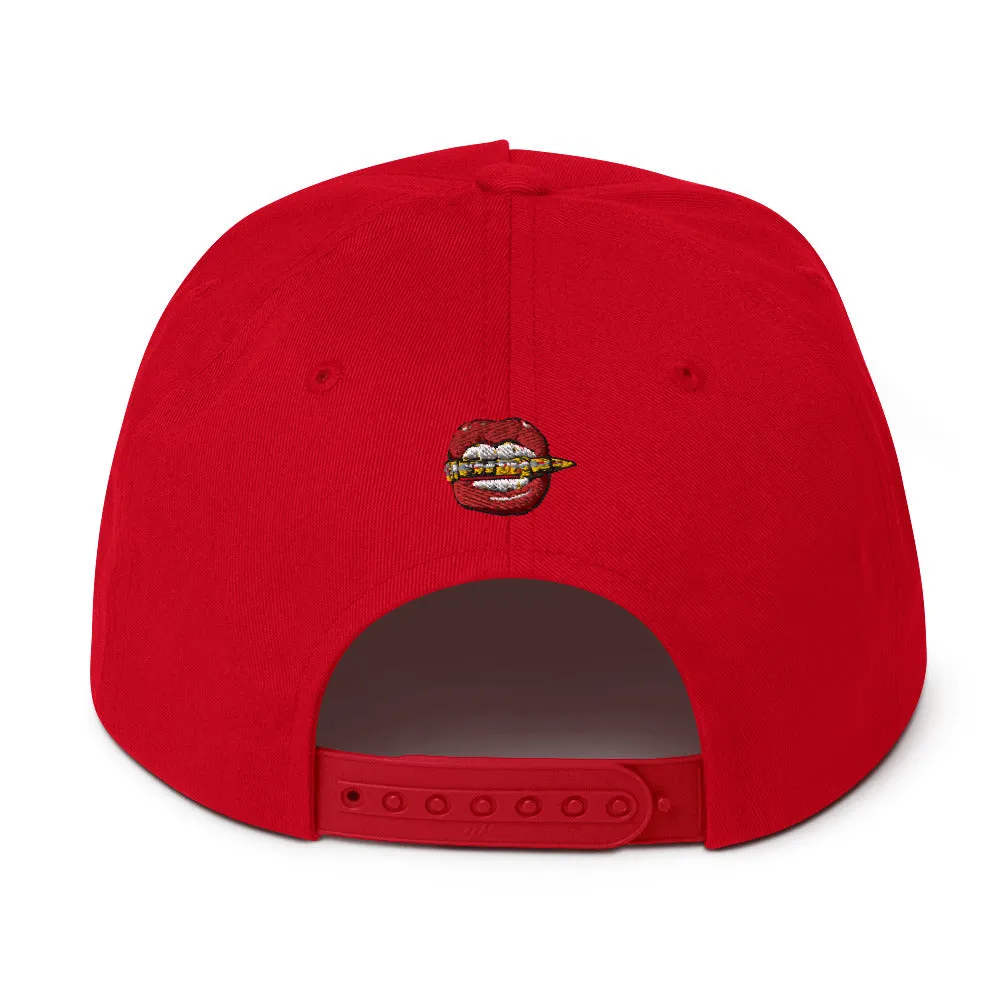 Slim Fine Flat Bill Cap