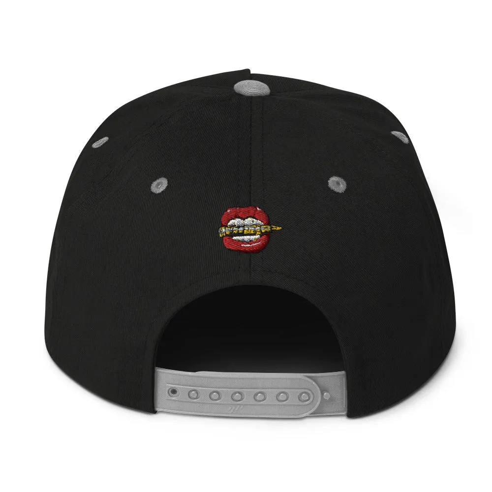 Slim Fine Flat Bill Cap