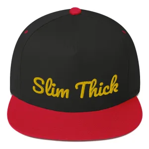 Slim Thick Flat Bill Cap
