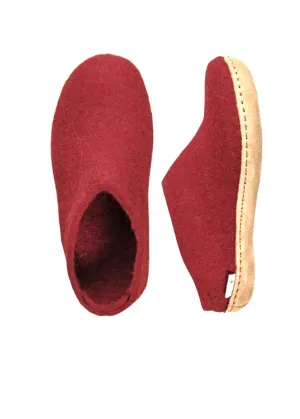 Slip On Slippers - Red