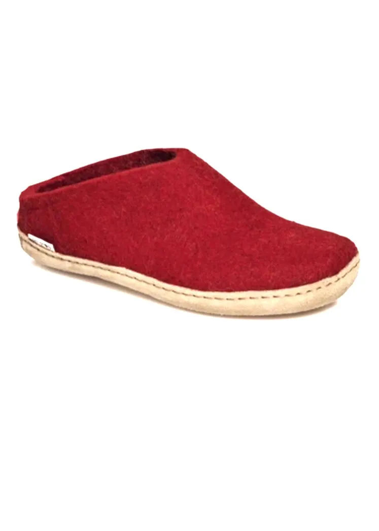 Slip On Slippers - Red