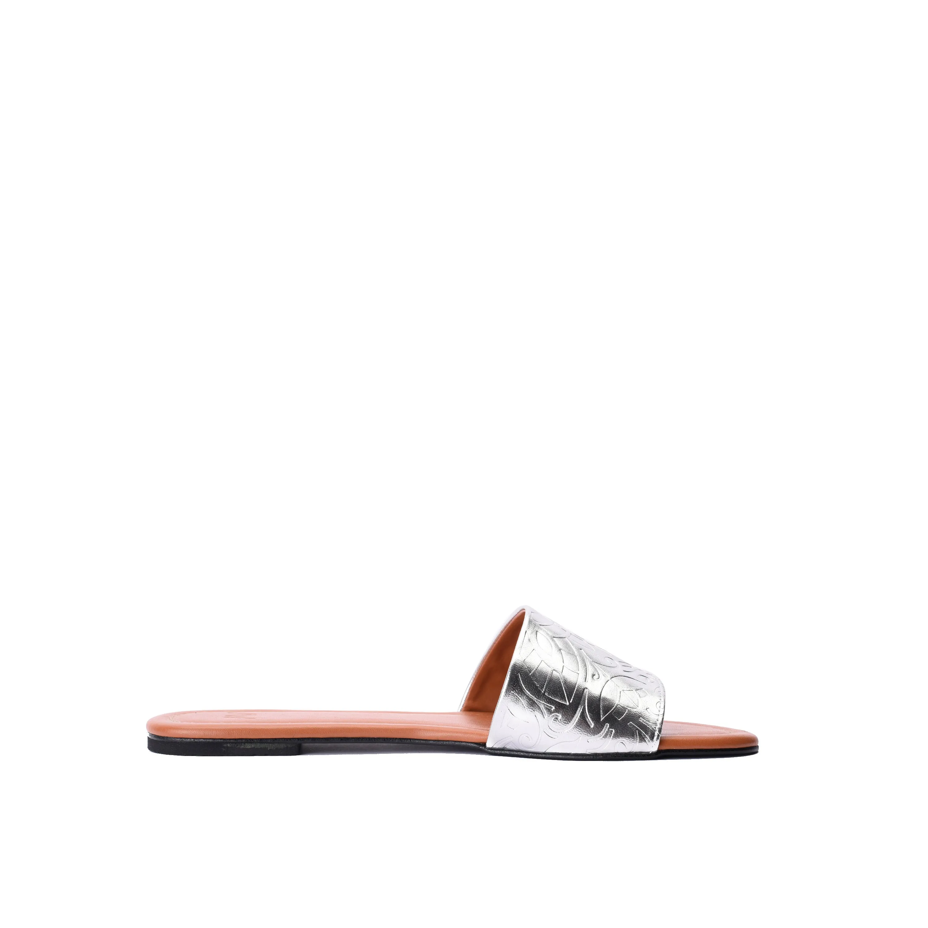 Slippers Hathor Silver