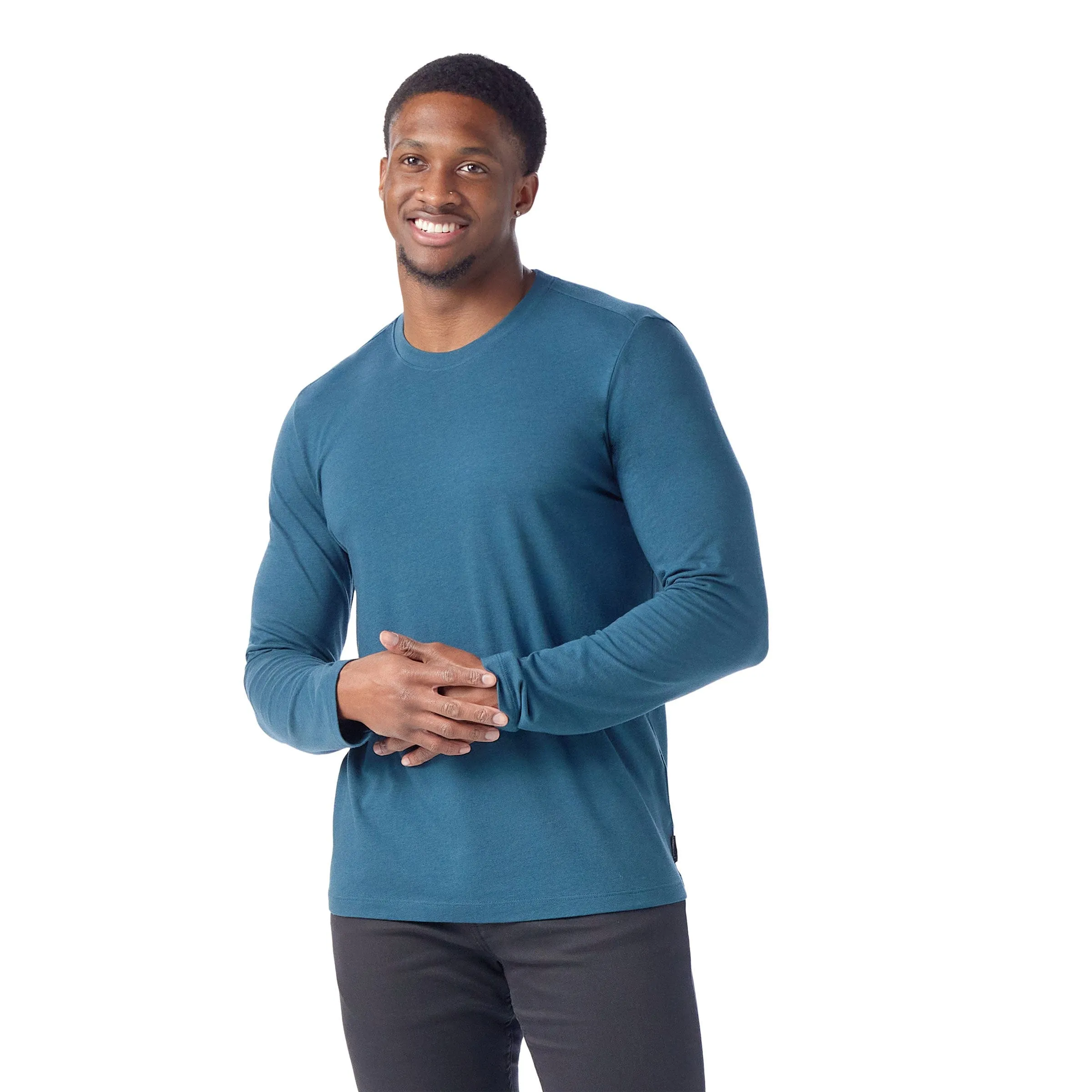 Smartwool Mens Perfect Crew Long Sleeve Tee