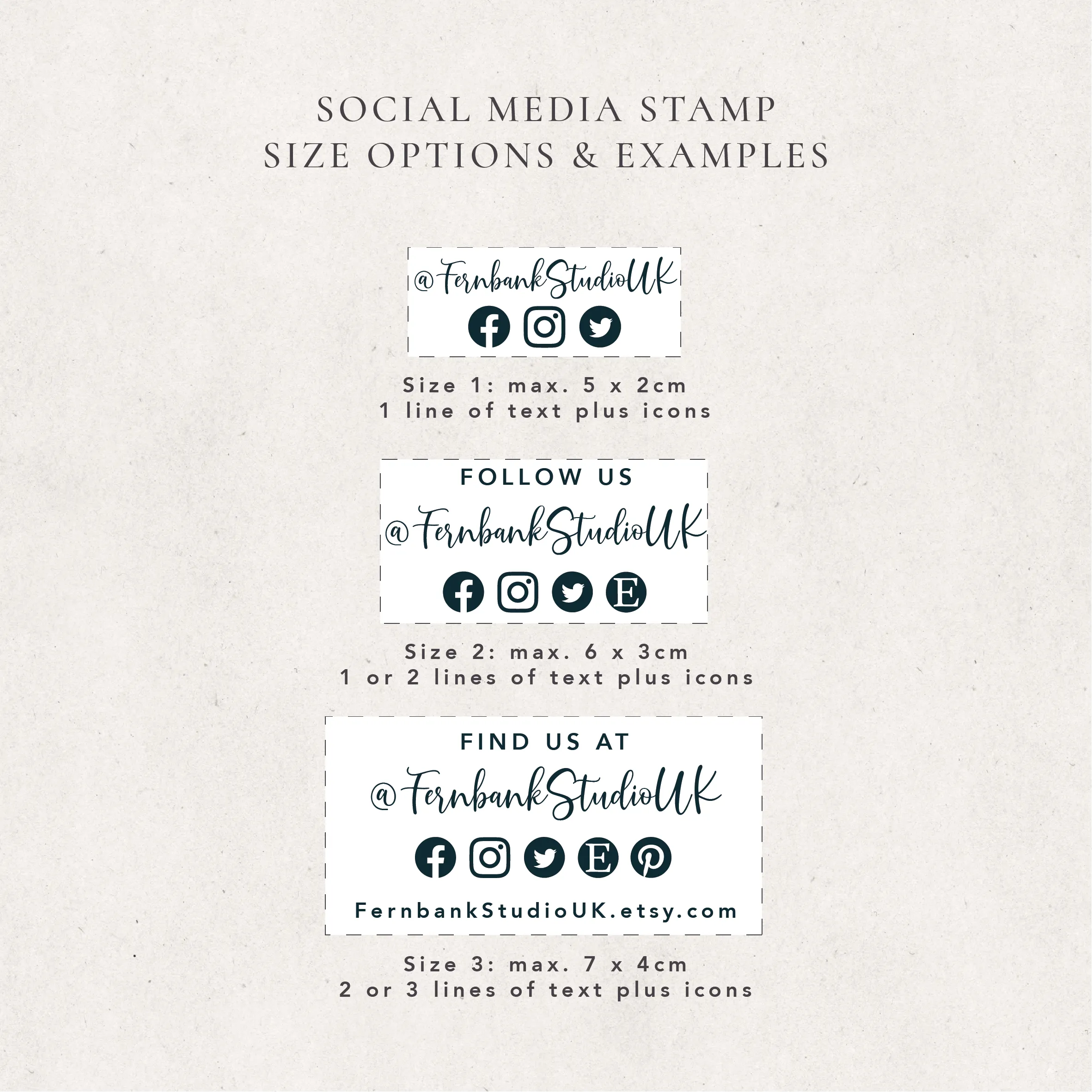 Social Media Stamp