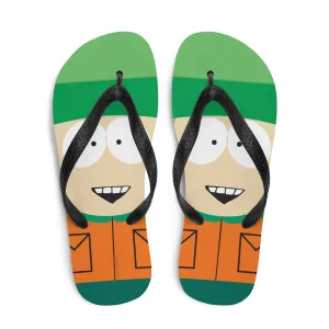 South Park Kyle Big Face Flip Flops