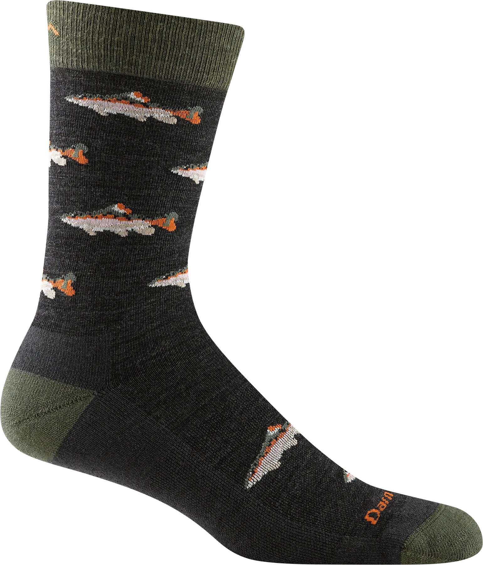 Spey Fly Crew Lightweight Lifestyle Sock (Men's) - D6085M