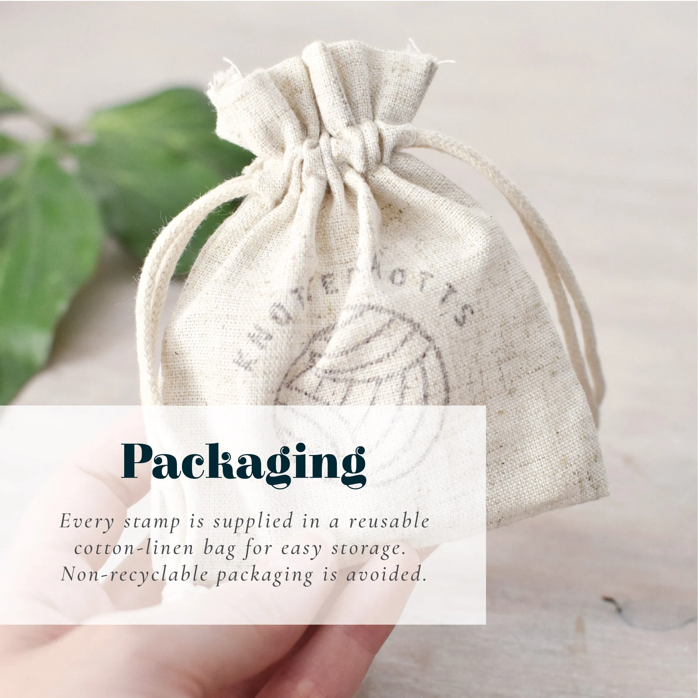 Split Business Card Stamp Set