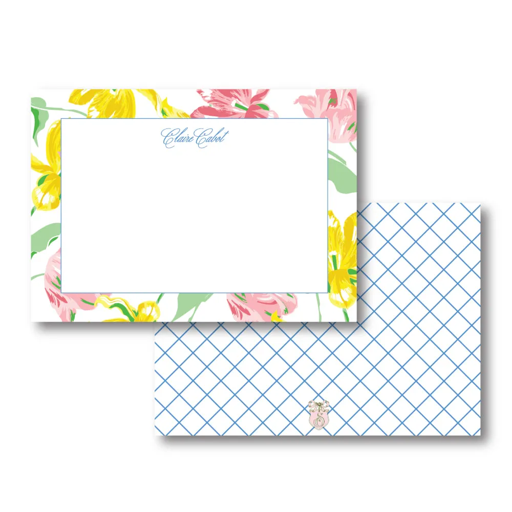 Spring Tulips Stationery
