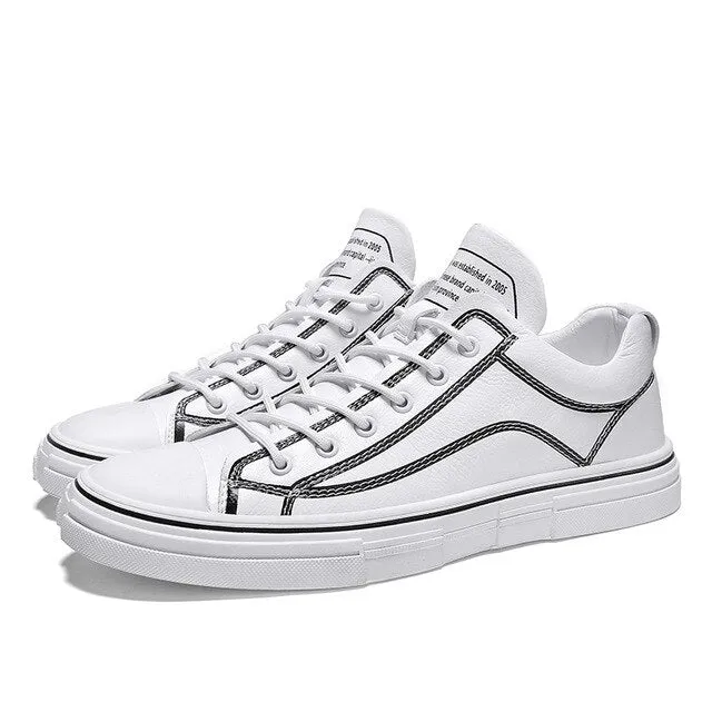 Spring/Autumn Casual Shoes Mens Anti Slip Leather Shoes Men Comfortable Fashion Men Sneakers Good Quality Luxury Brand Men Shoes