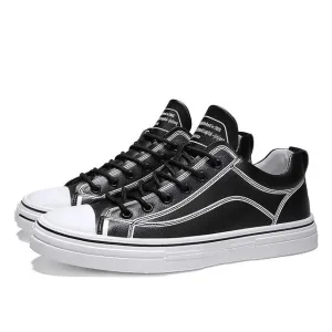 Spring/Autumn Casual Shoes Mens Anti Slip Leather Shoes Men Comfortable Fashion Men Sneakers Good Quality Luxury Brand Men Shoes
