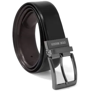 Steve Madden Men's Dress Casual Every Day Leather Belt | Multiple Colors