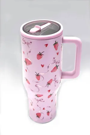 Strawberry Pink Tumbler