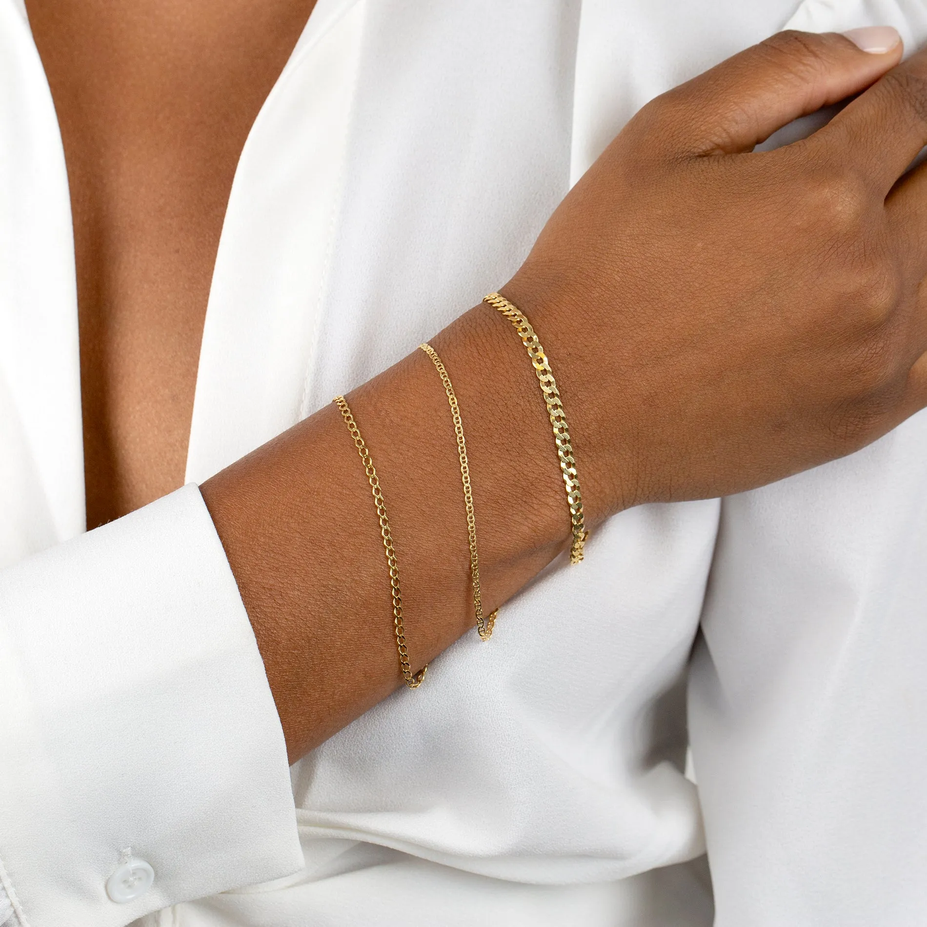 Super Flat Cuban Bracelet