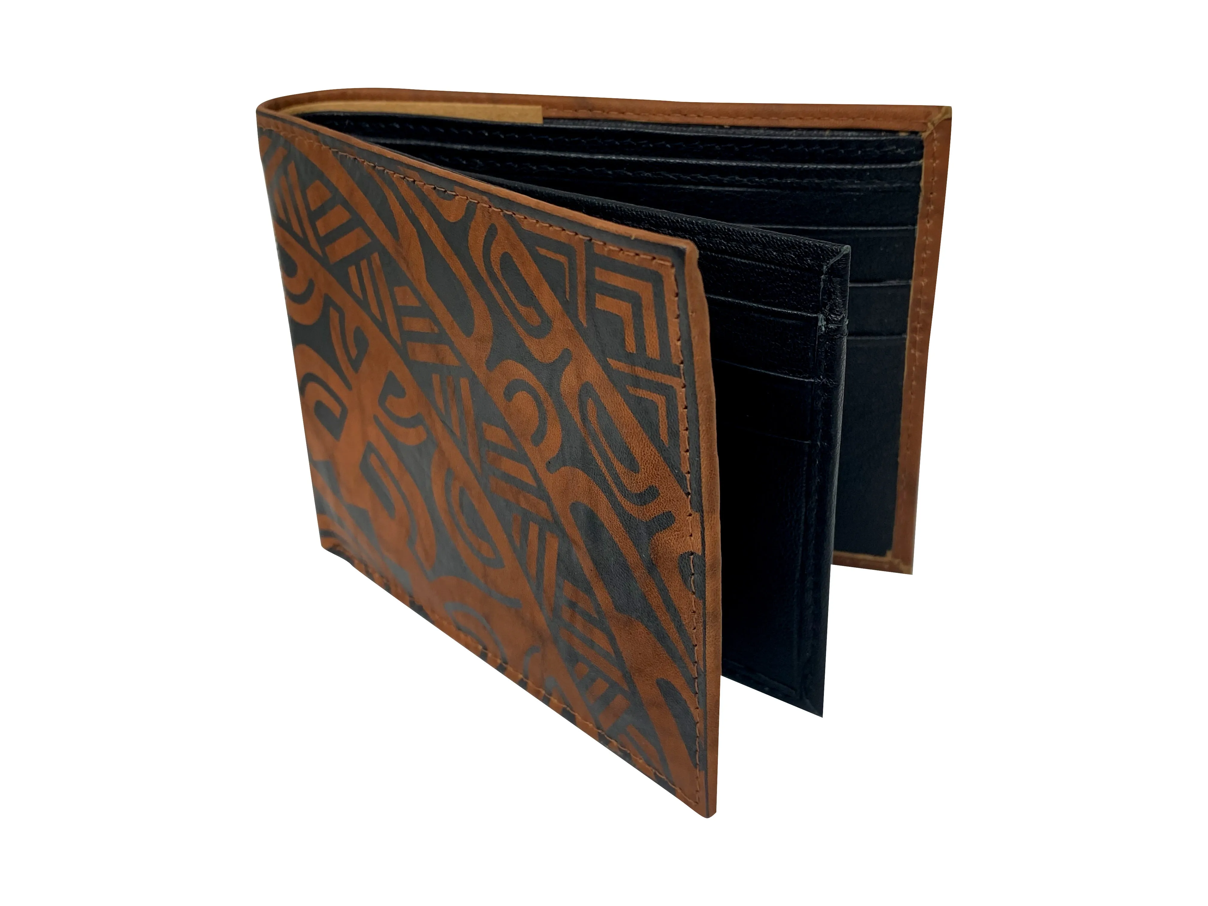 Te Metua Tane Flip Billfold Wallet