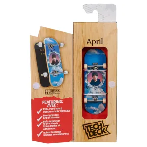 Tech Deck Performance Series Real Wood Finger Skateboard - April