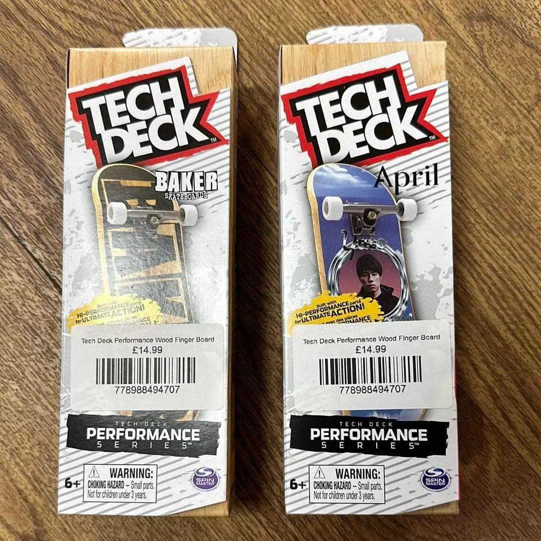 Tech Deck Performance Wood Finger Board