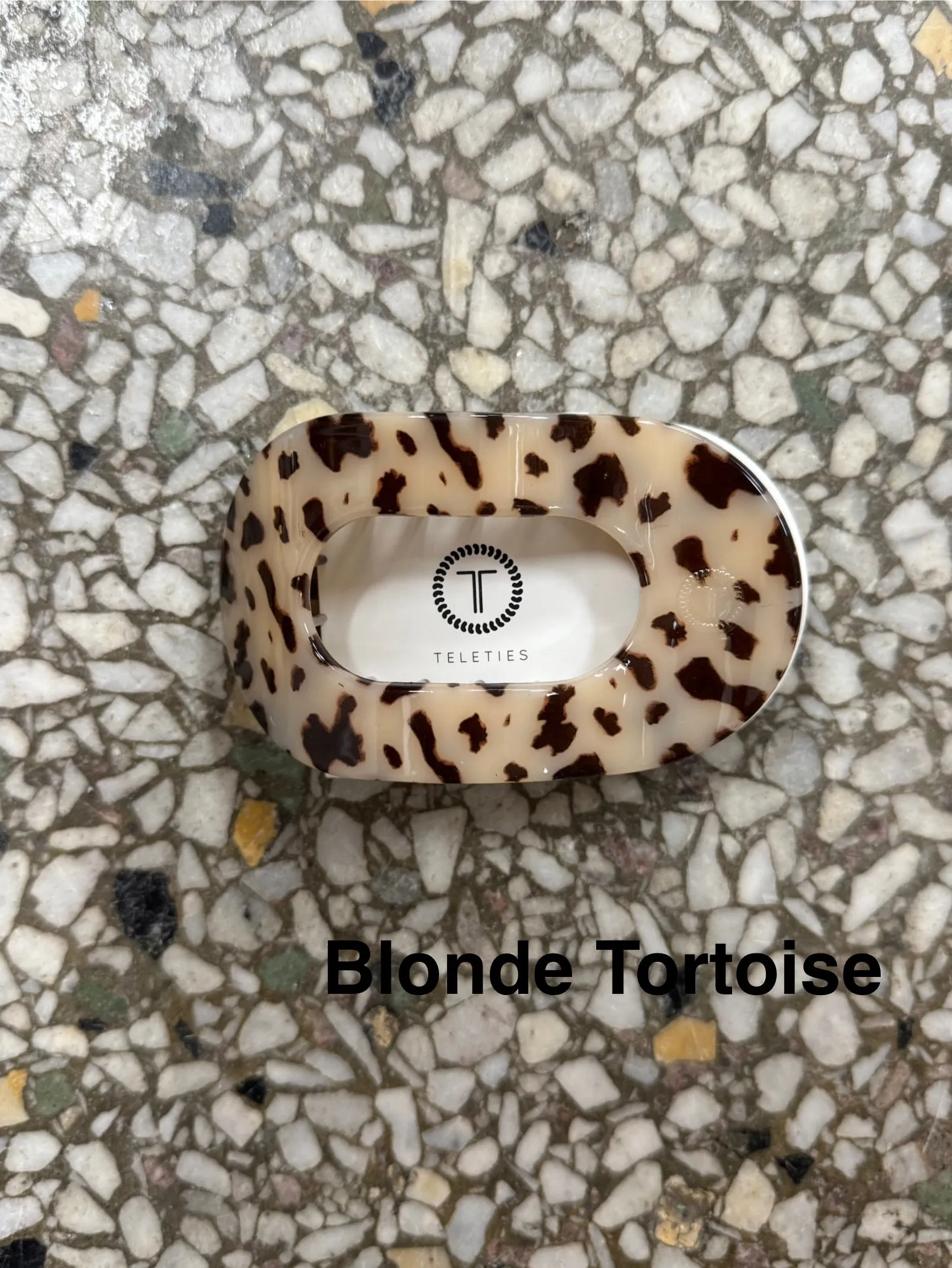 Teleties Round Flat Hair Clips