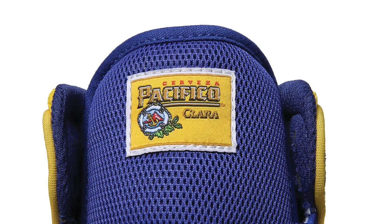 Telford - Blue/Yellow Suede