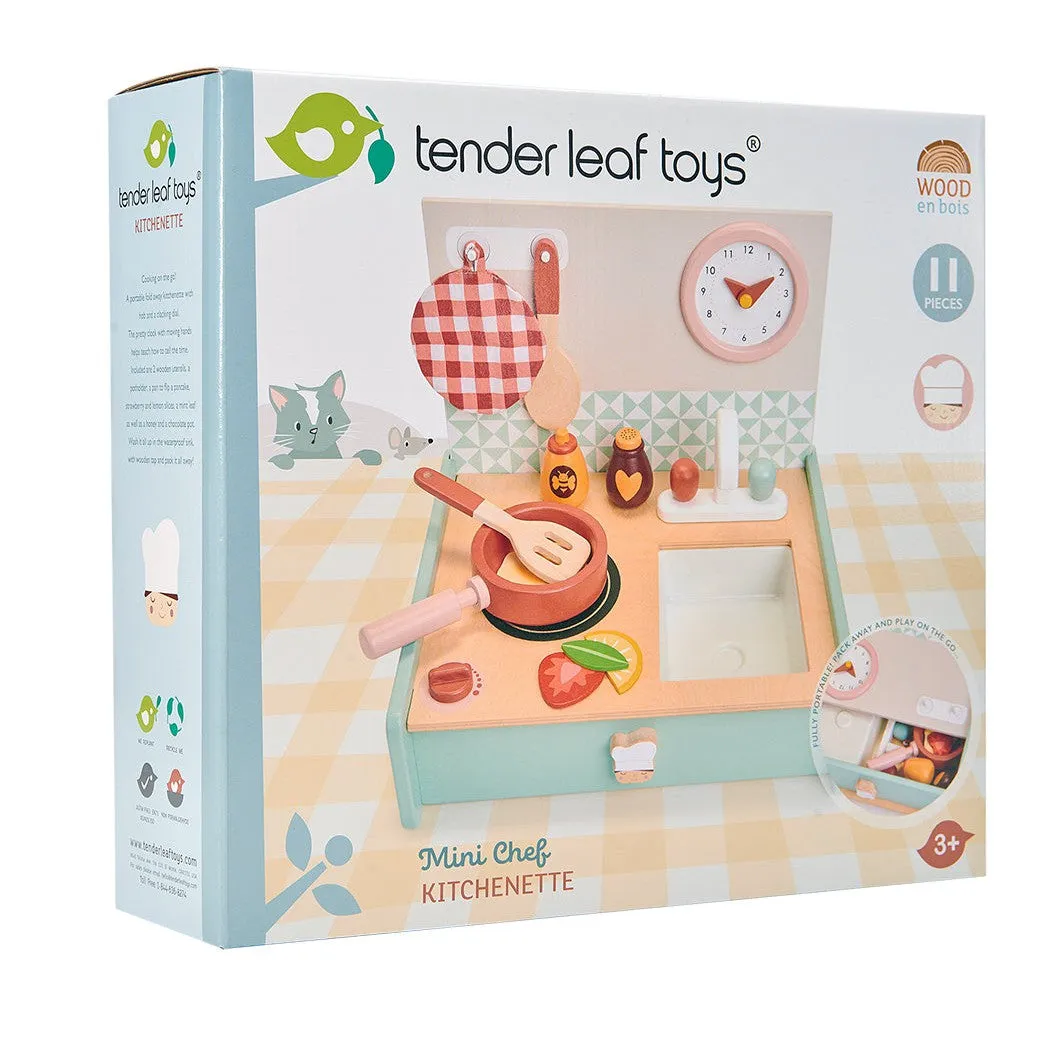 Tender Leaf Toys - Kitchenette wooden play set