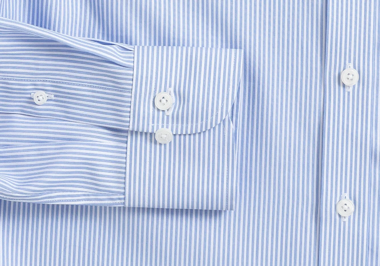 The Blue Evanston Stripe Custom Shirt