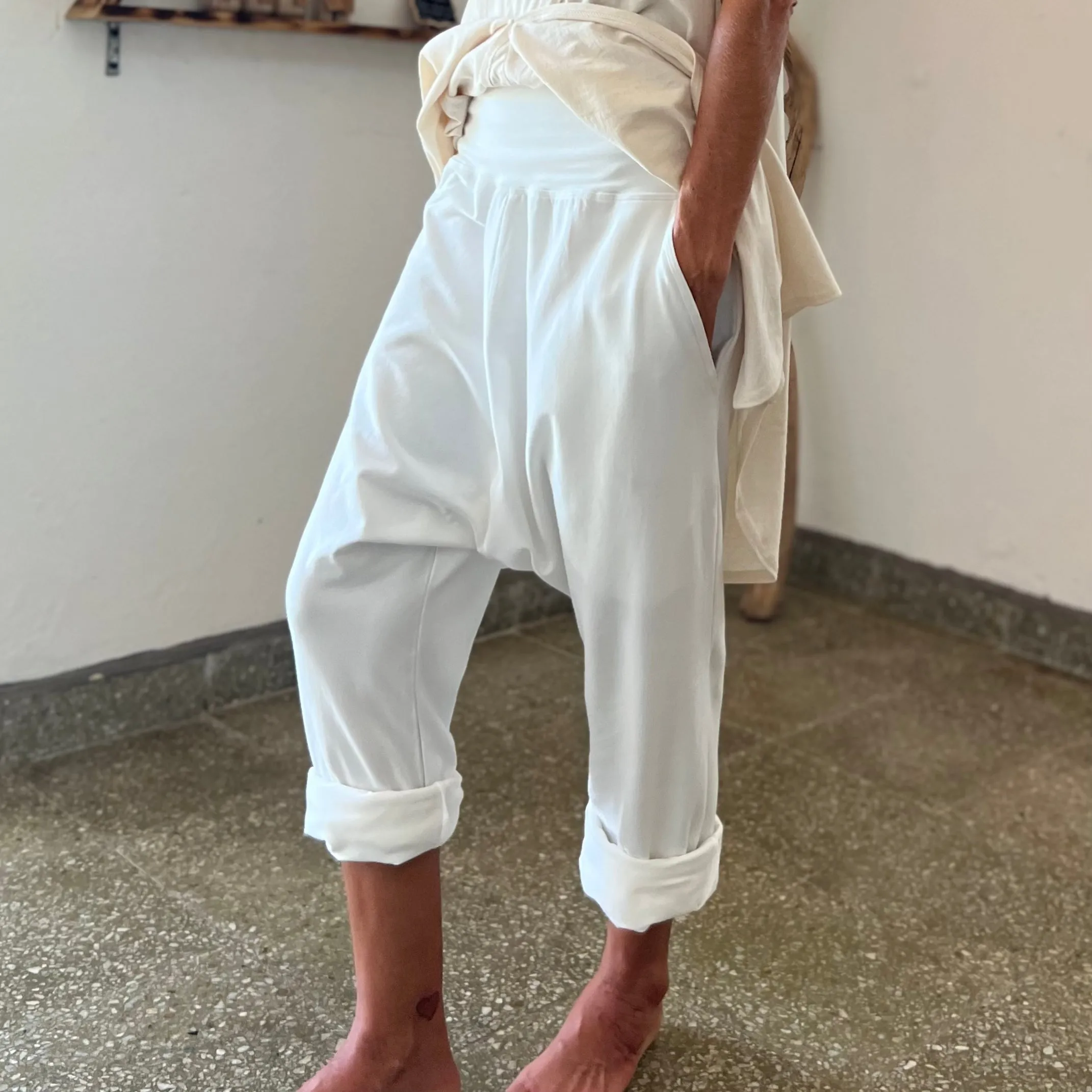 Tom Pants in White | Her