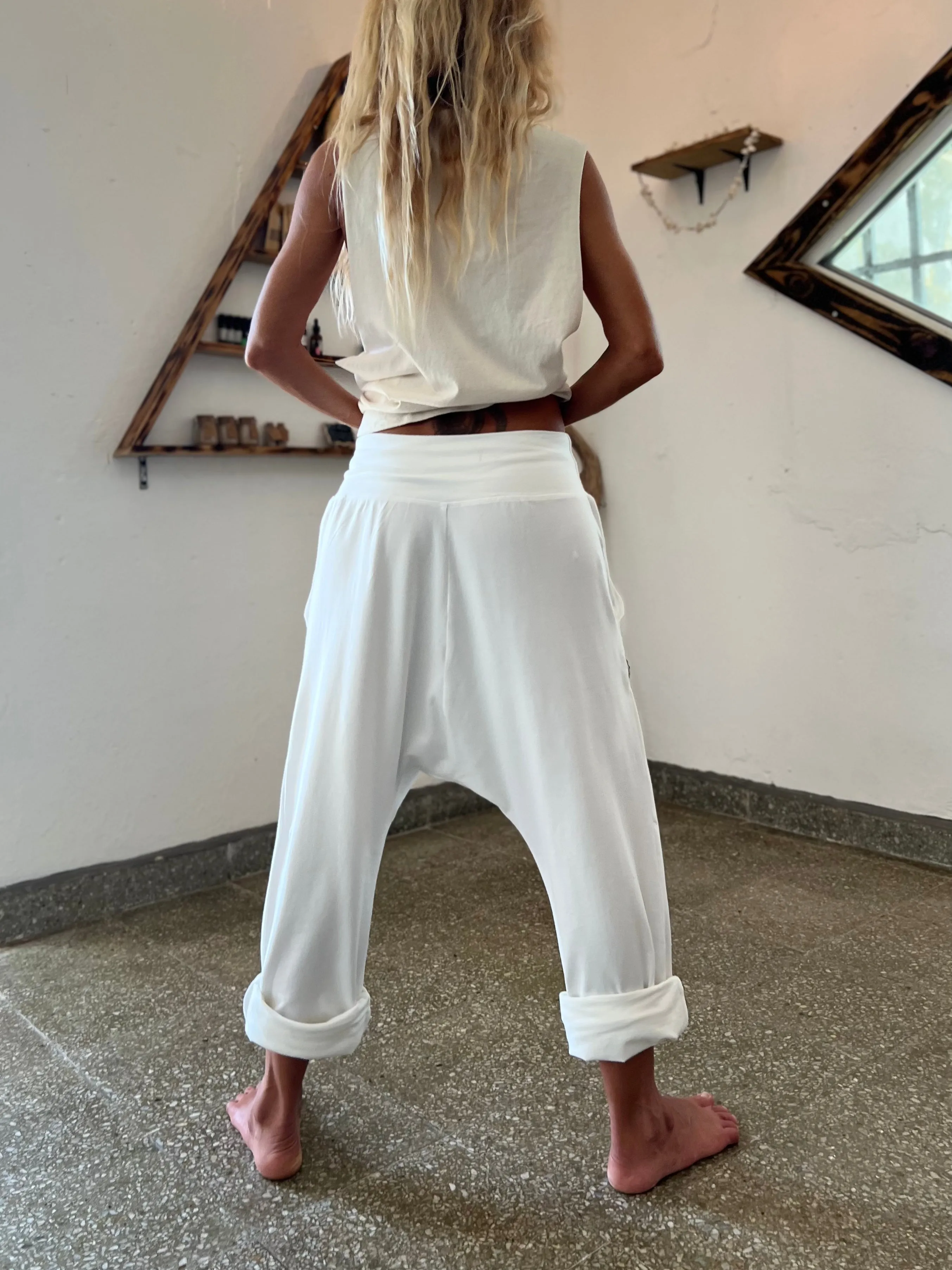 Tom Pants in White | Her