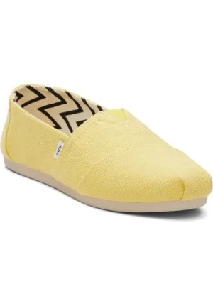 Toms Women Alpargata Sunny Yellow Heritage Canvas