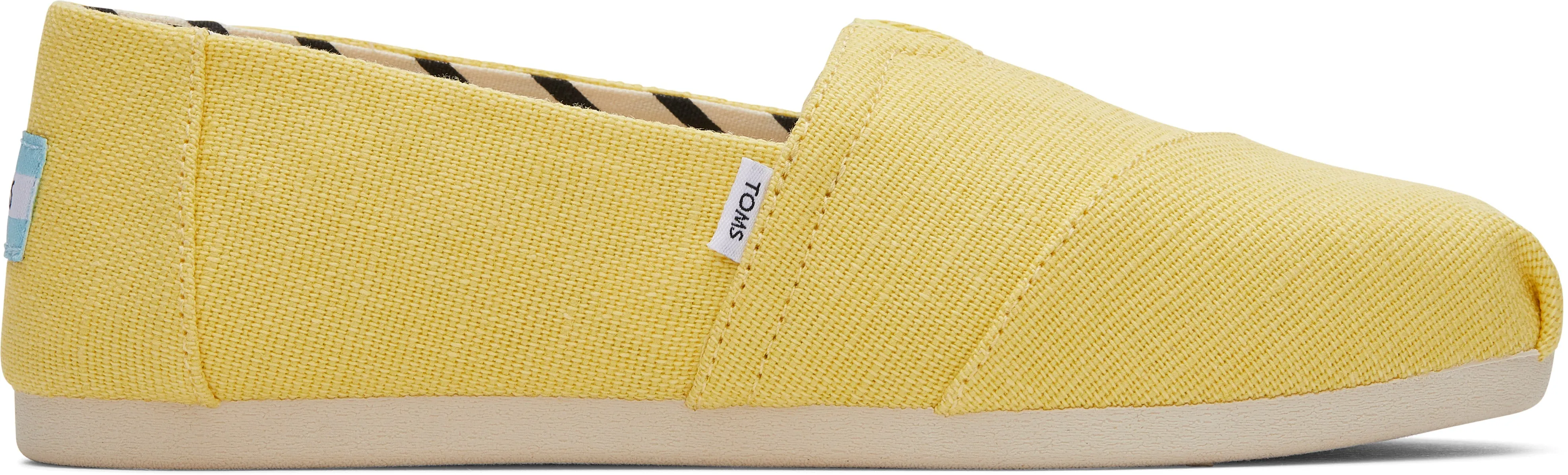 Toms Women Alpargata Sunny Yellow Heritage Canvas