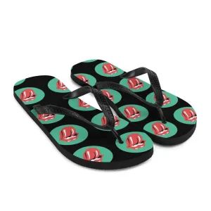 Tongue Out Flip-Flops