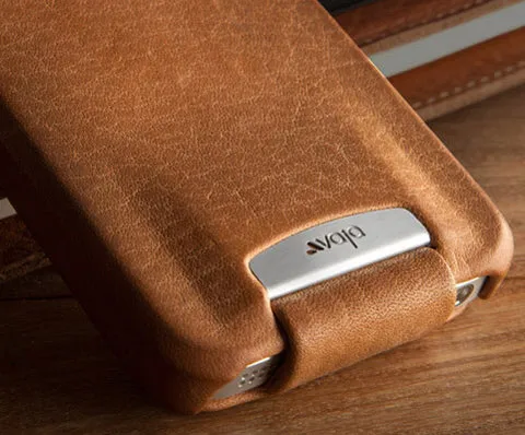 Top Flip - Premium Leather iPhone Case for iPhone SE (2016)