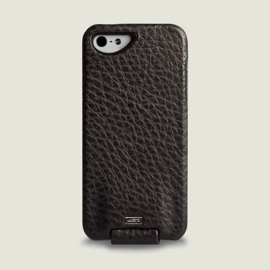 Top Flip - Premium Leather iPhone Case for iPhone SE (2016)