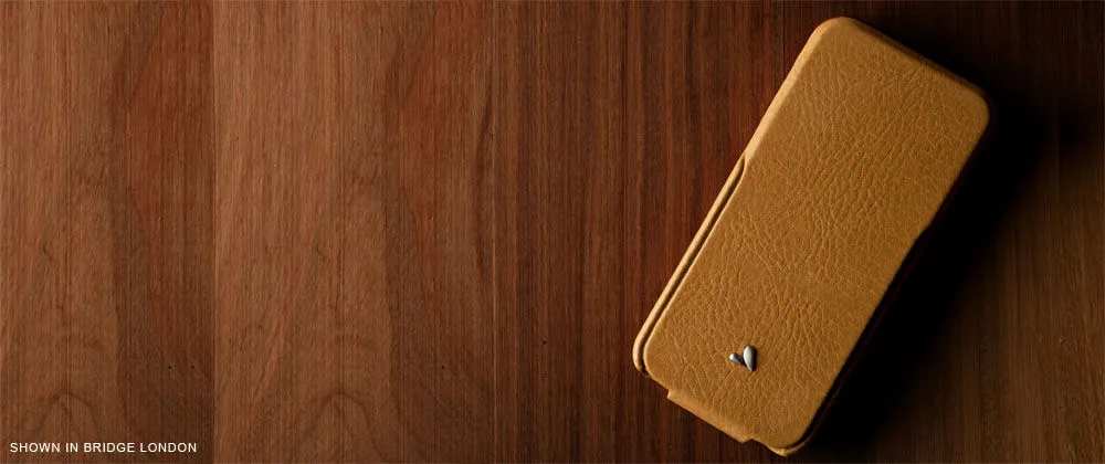 Top Flip - Premium Leather iPhone Case for iPhone SE (2016)