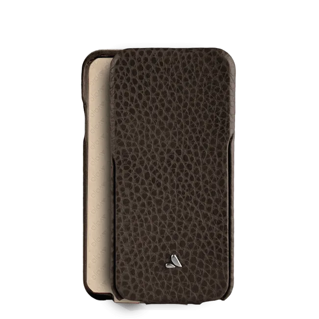 Top Flip - Premium Leather iPhone Case for iPhone SE (2016)