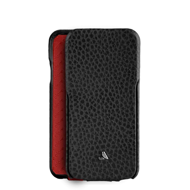 Top Flip - Premium Leather iPhone Case for iPhone SE (2016)