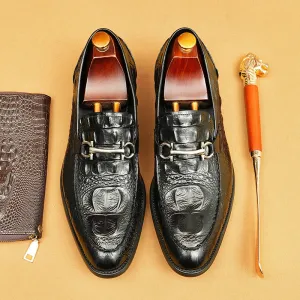 Top Layer Cowhide Men's Leather Shoes Men's Shoes Business Casual Men's Leather Shoes89091