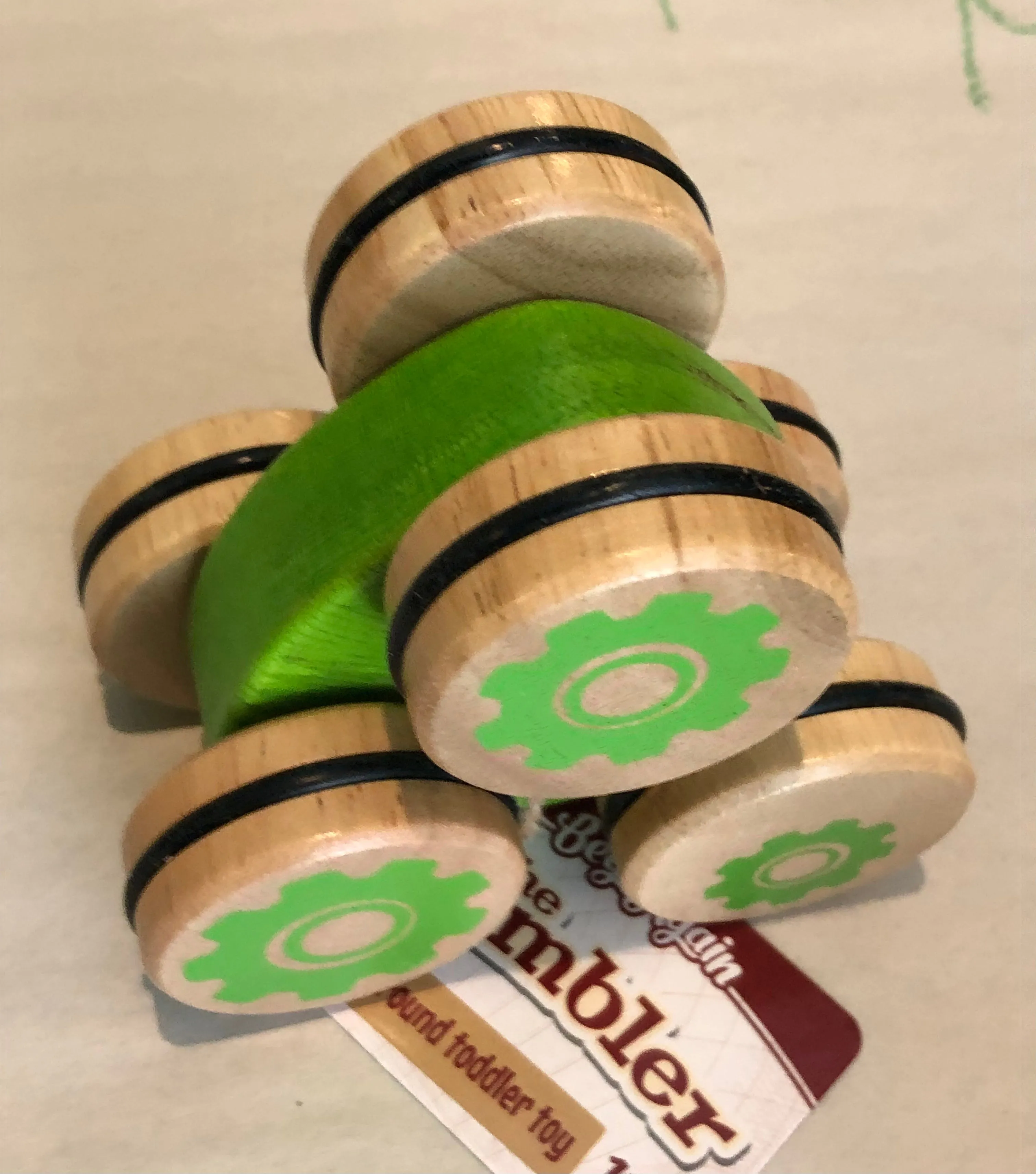 Tumbler - 3 Wheel Push Toy