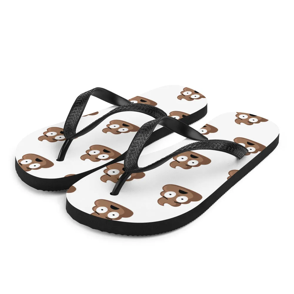 Turd Plop Flip-Flops