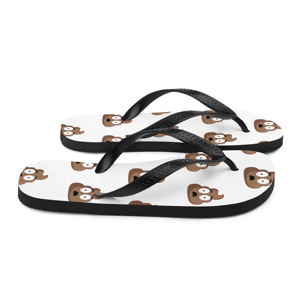 Turd Plop Flip-Flops