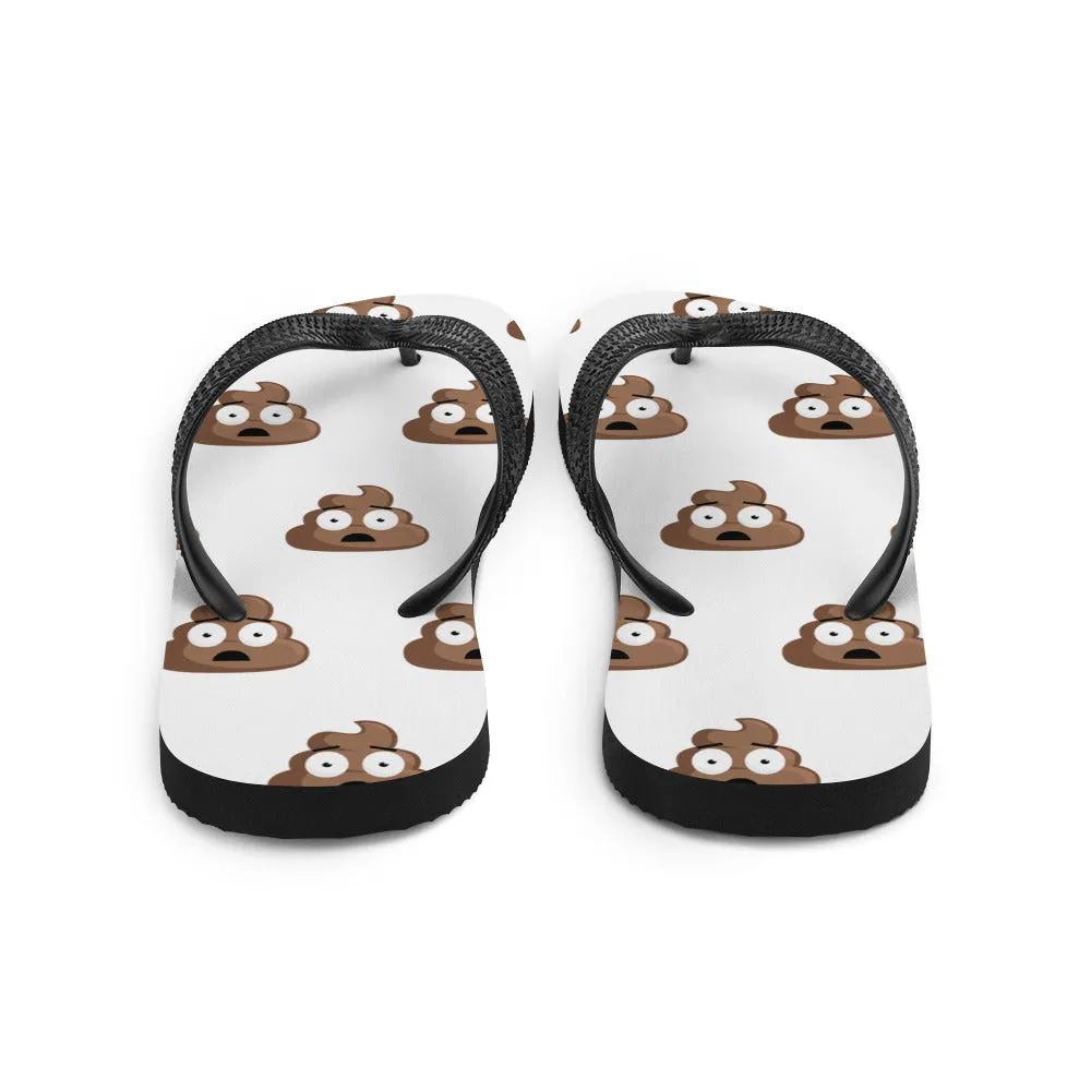 Turd Plop Flip-Flops