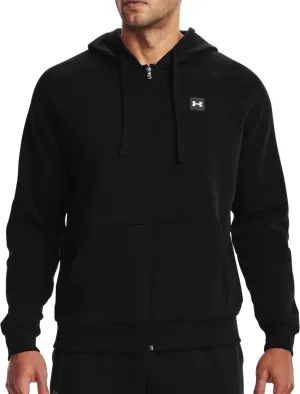 Under Armour Rival Rival Fleece Full Zip Mens Training Hoody - Black