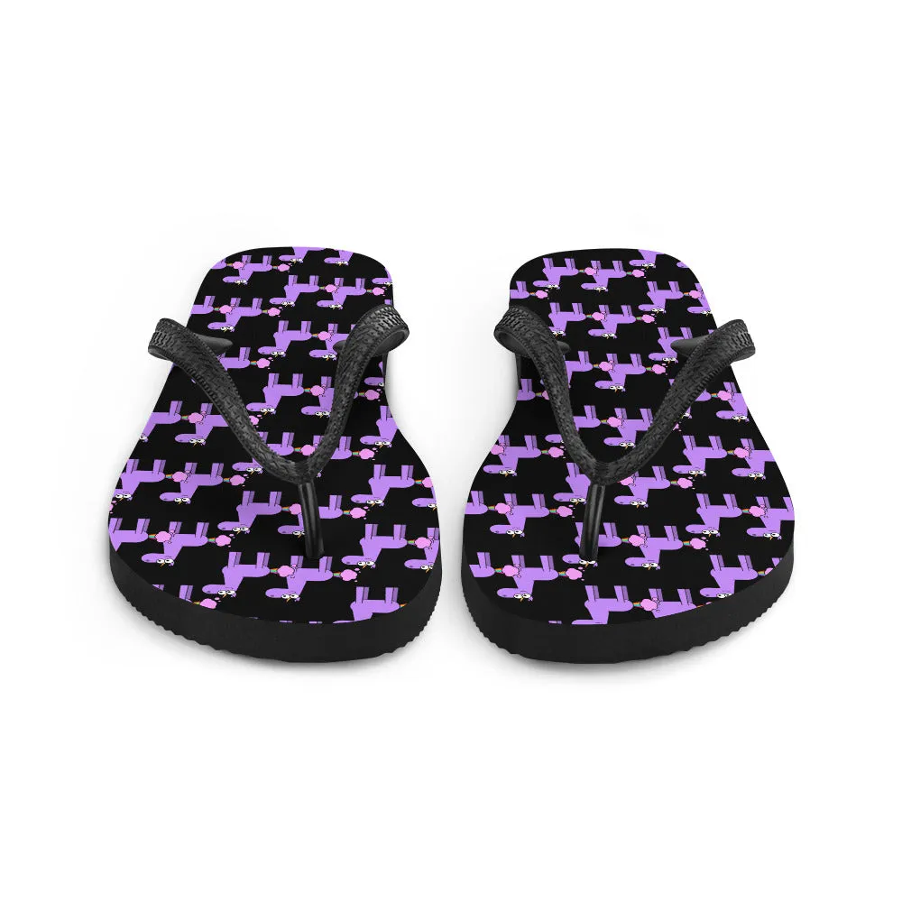 Unicorn Fart Flip-Flops by Be a Unicorn