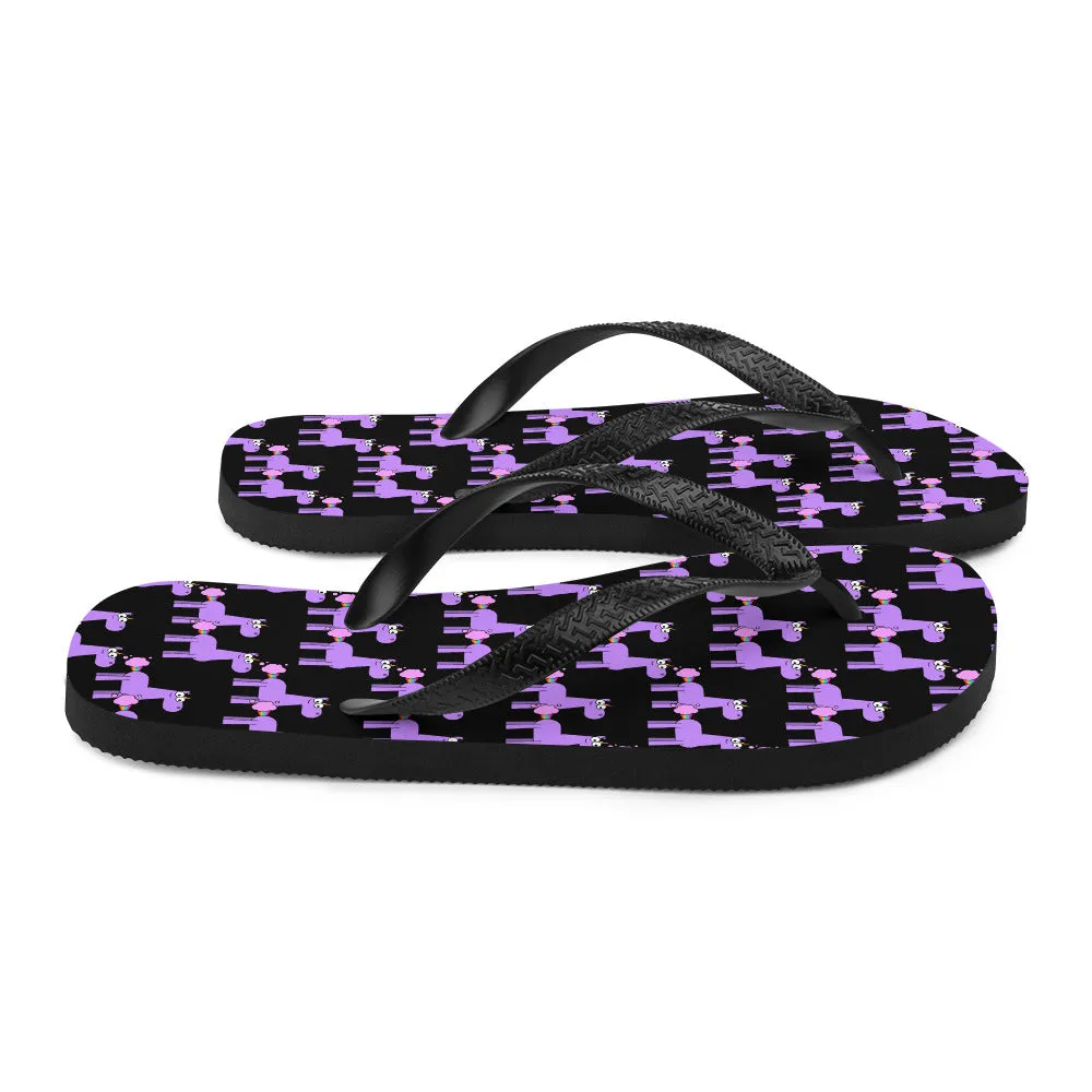 Unicorn Fart Flip-Flops by Be a Unicorn